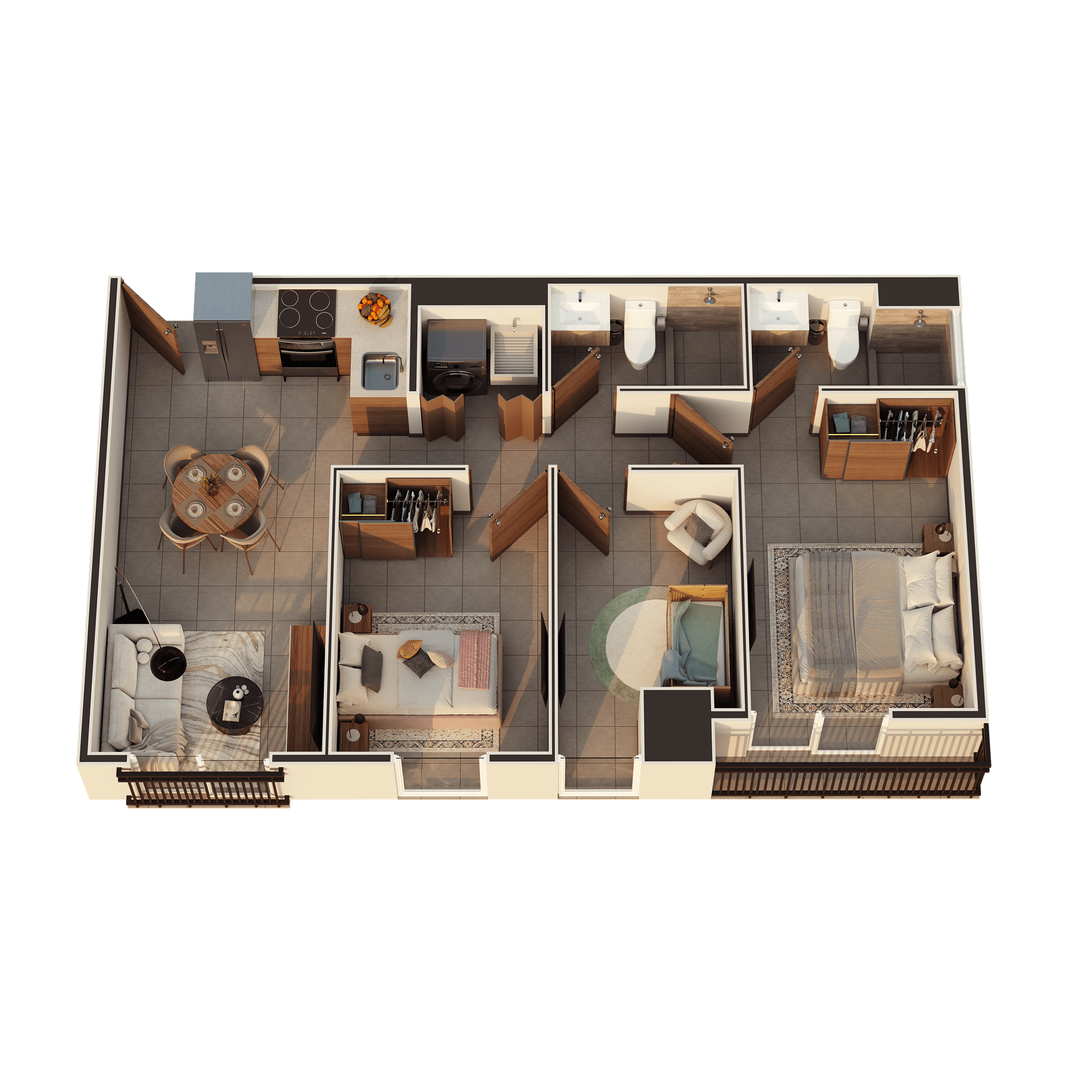 Miró Apartamentos - Miró-Tipo B